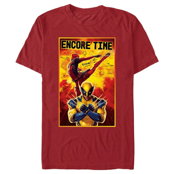 Men's Marvel: Deadpool & Wolverine Encore Time Graphic T-Shirt