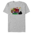 thumbnail image 1 of Men's Marvel: Deadpool & Wolverine Family Watching TV Graphic T-Shirt, 1 of 5