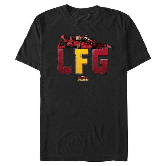 Men's Marvel: Deadpool & Wolverine LFG Duo Graphic T-Shirt