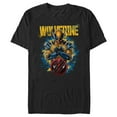 thumbnail image 1 of Men's Marvel: Deadpool & Wolverine Paint Splatter Graphic T-Shirt, 1 of 5