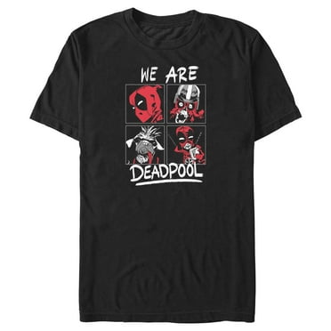 Men's Marvel: Deadpool & Wolverine Photo Squares  Graphic T-Shirt