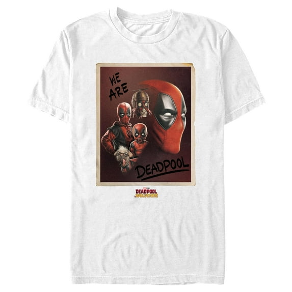 Men's Marvel: Deadpool & Wolverine We Are Portrait Graphic T-Shirt