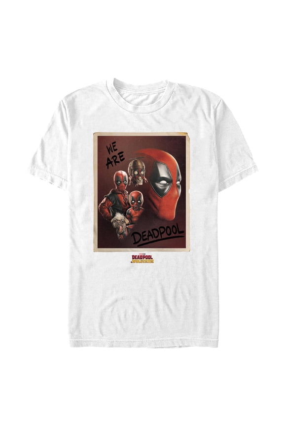 Men's Marvel: Deadpool & Wolverine We Are Portrait Graphic T-Shirt