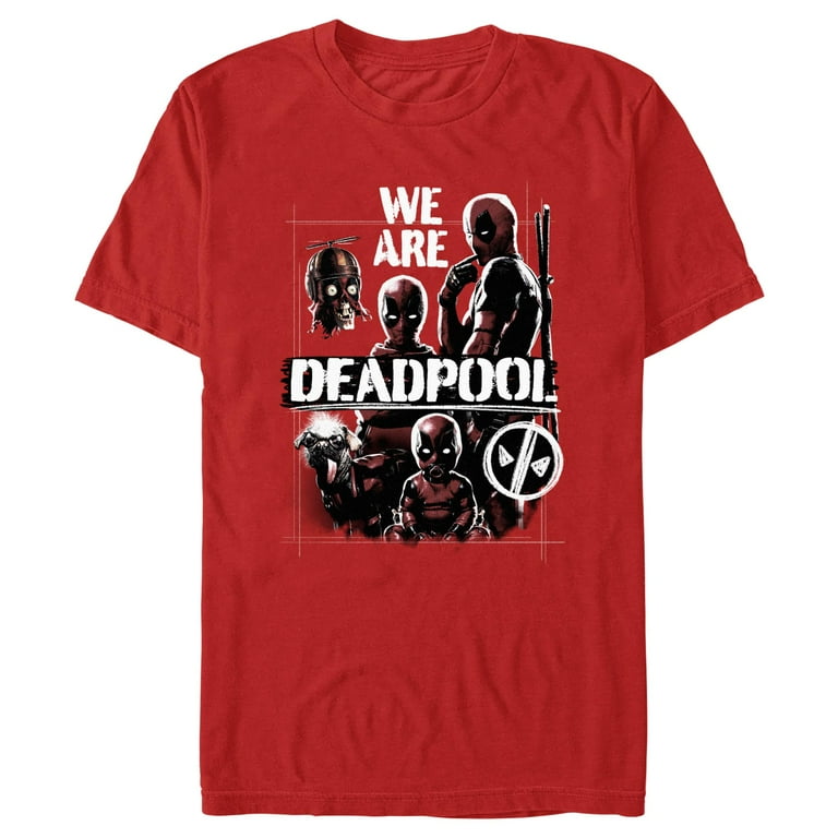 Men's Marvel: Deadpool Wolverine We Are Poses Graphic T-Shirt
