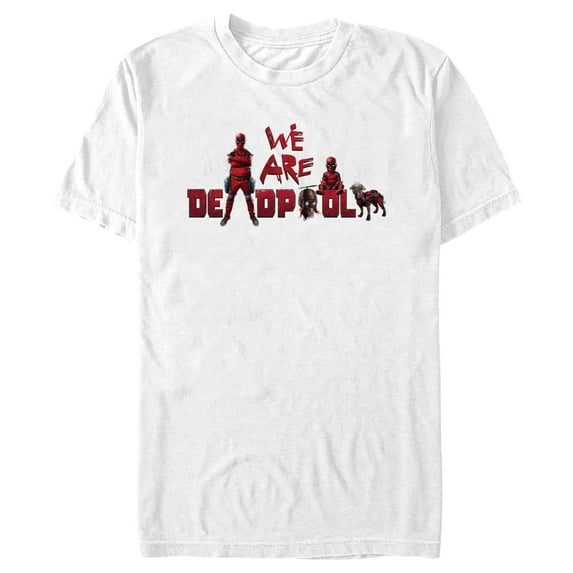 Men's Marvel: Deadpool & Wolverine We Are Squad Graphic T-Shirt