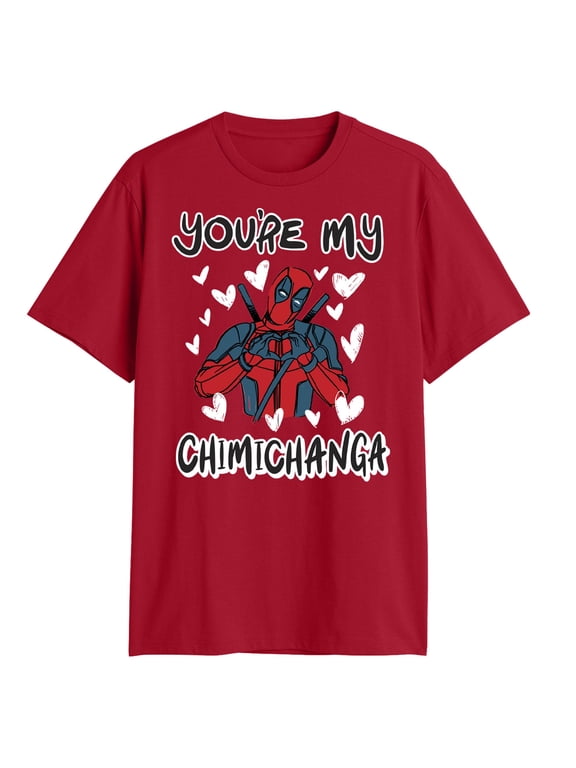 Men's Marvel: Deadpool You're My Chimichanga Graphic T-Shirt