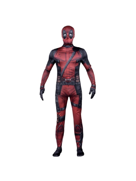 Adults Marvel's Deadpool Zentai Suit Costume - Large
