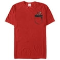 thumbnail image 1 of Men's Marvel Deadpool in Your Pocket  Graphic Tee Red 2X Large, 1 of 4