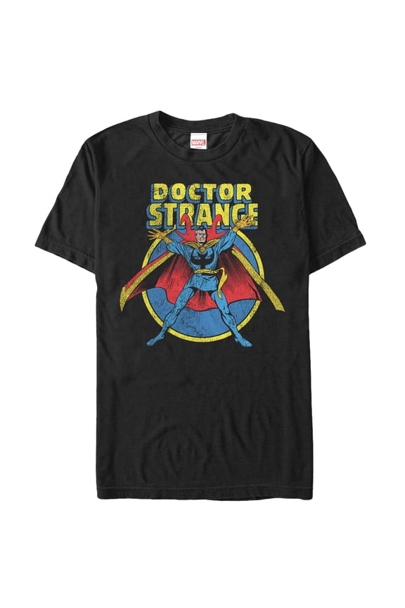 Men's Marvel Doctor Strange Classic Graphic Tee Black 2X Large