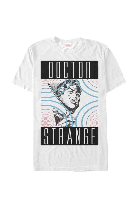 Men's Marvel Doctor Strange Protection Graphic Tee White Large