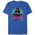 thumbnail image 1 of Men's Marvel Doctor Strange in the Multiverse of Madness America Chavez  Graphic Tee Royal Blue Small, 1 of 4