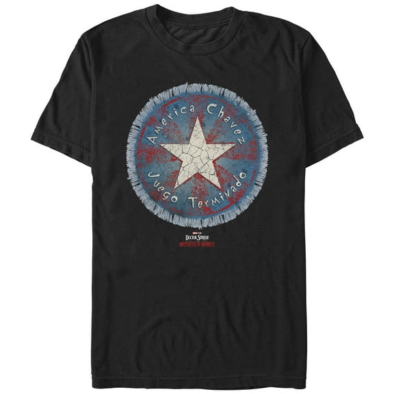 Men's Marvel Doctor Strange in the Multiverse of Madness Chavez Star Graphic Tee Black X Large