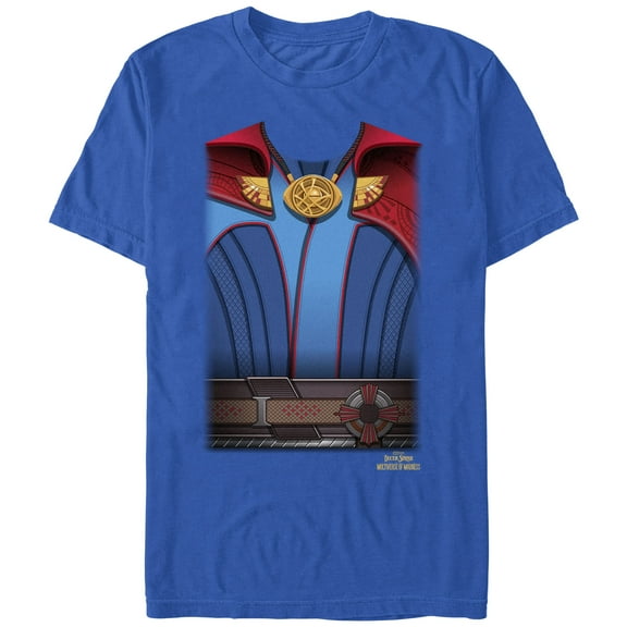 Men's Marvel Doctor Strange in the Multiverse of Madness Doctor Strange Shirt  Graphic Tee Royal Blue 2X Large