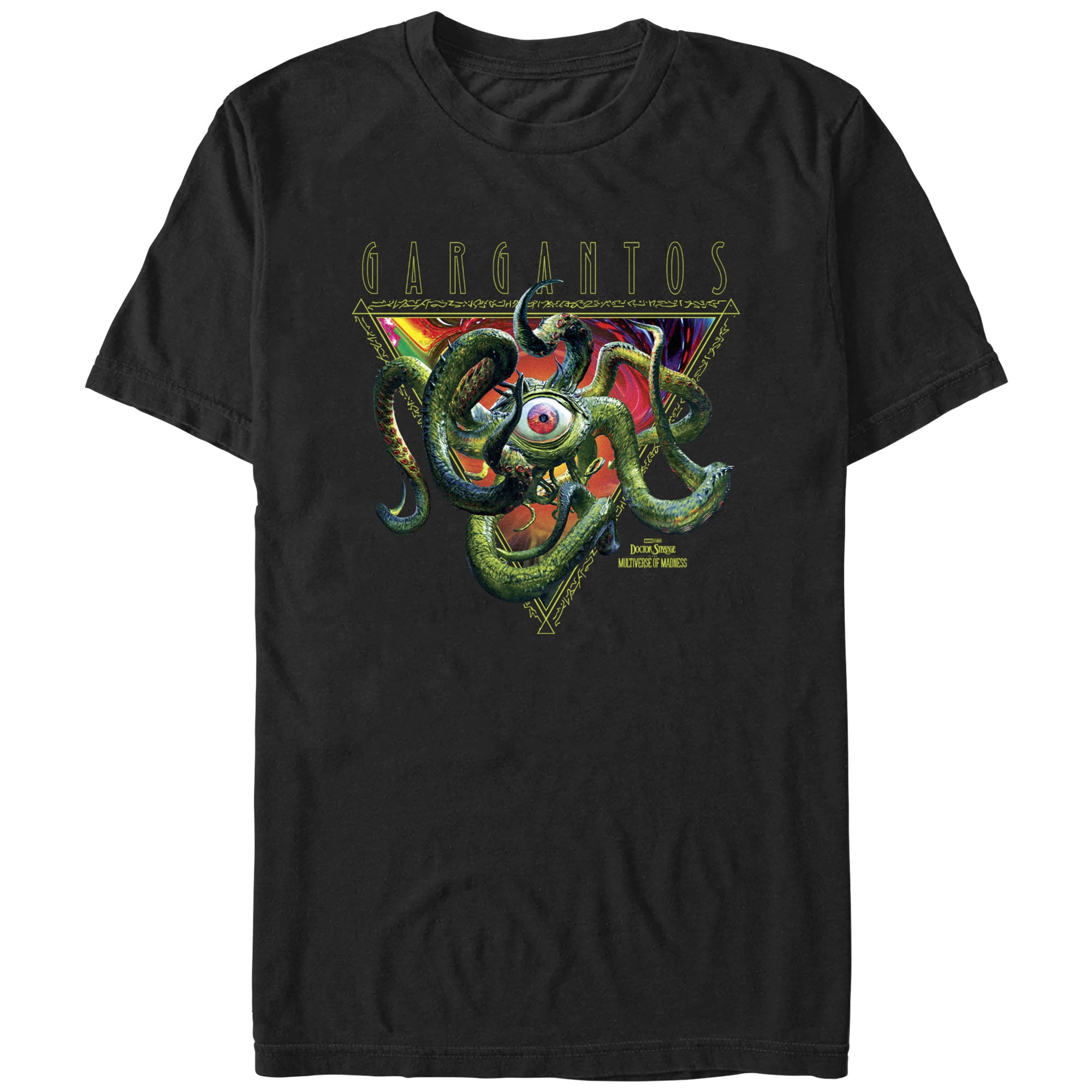 Men's Marvel Doctor Strange in the Multiverse of Madness Gradient Seal Graphic Tee Black Large