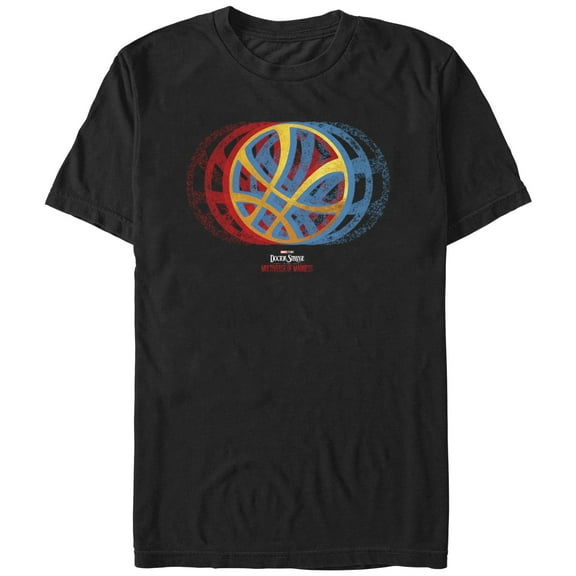 Men's Marvel Doctor Strange in the Multiverse of Madness Gradient Seal  Graphic Tee Black Small
