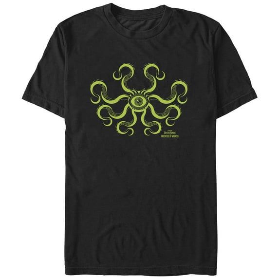 Men's Marvel Doctor Strange in the Multiverse of Madness Green Gargantos Graphic Tee Black Medium