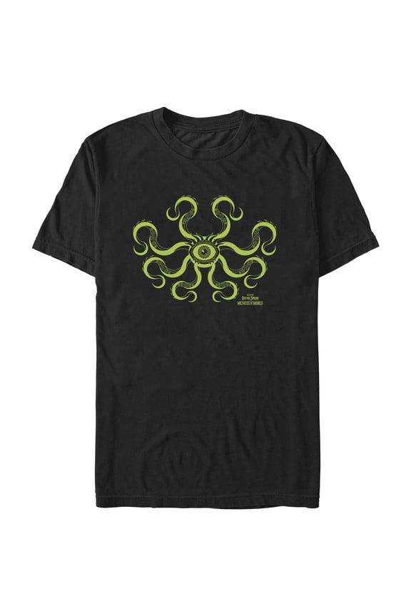 Men's Marvel Doctor Strange in the Multiverse of Madness Green Gargantos Graphic Tee Black Medium