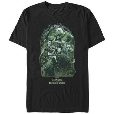 Men's Marvel Doctor Strange in the Multiverse of Madness Group Shot  Graphic Tee Black 2X Large