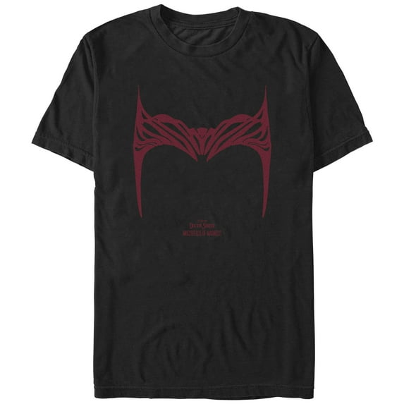 Men's Marvel Doctor Strange in the Multiverse of Madness Helm of Wanda Graphic Tee Black X Large
