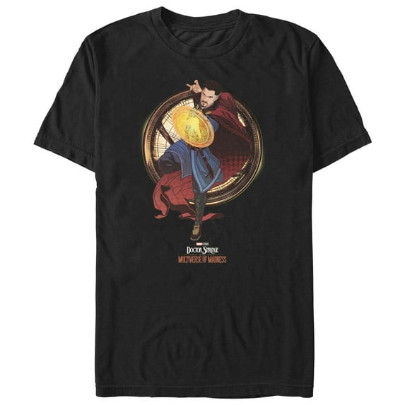Men's Marvel Doctor Strange in the Multiverse of Madness Solo Strange Graphic Tee Black 2X Large