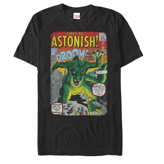 Men's Marvel Droom Classic Tales to Astonish Graphic Tee Black 3X Large