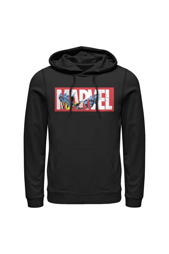 Men's Marvel Essential Wolverine Logo Pull Over Hoodie