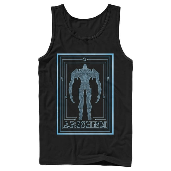 Men's Marvel Eternals Arishem the Judge Poster  Tank Top Black Large