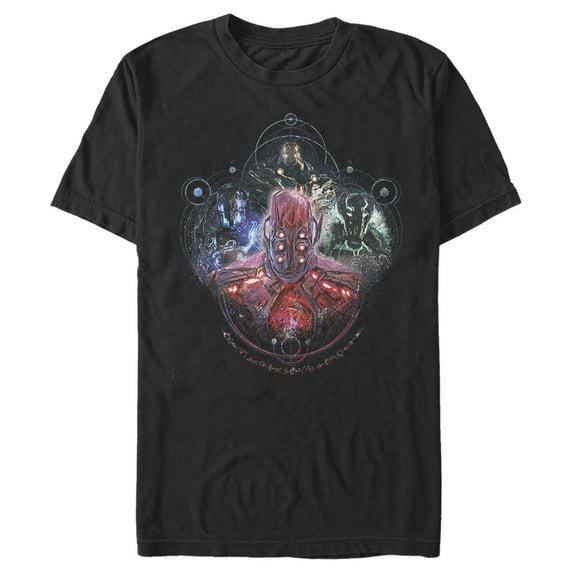Men's Marvel Eternals Celestials Four Graphic Tee Black X Large