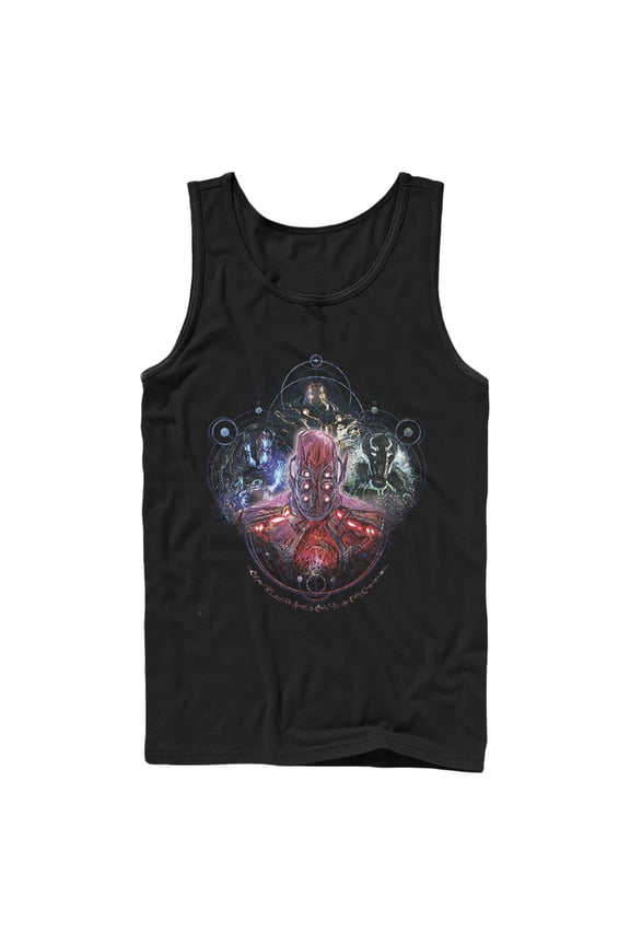 Men's Marvel Eternals Celestials Four Tank Top Black Large