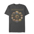thumbnail image 1 of Men's Marvel Eternals Circular Gold  Graphic Tee Charcoal 3X Large, 1 of 5