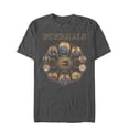 thumbnail image 1 of Men's Marvel Eternals Circular Gold  Graphic Tee Charcoal Small, 1 of 5