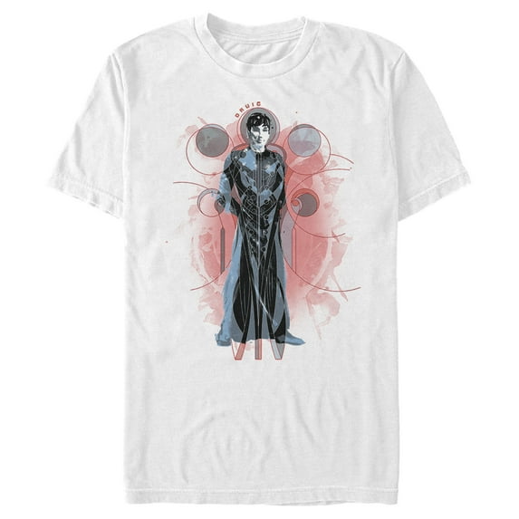 Men's Marvel Eternals Druig Sketch Graphic Tee White Small