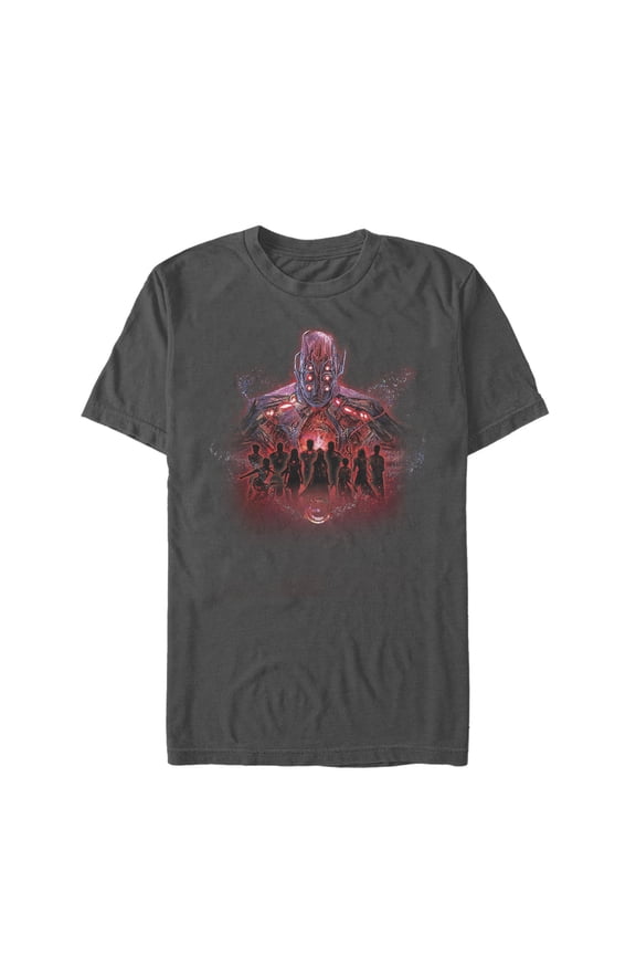 Men's Marvel Eternals Kro Group Graphic Tee Charcoal 2X Large