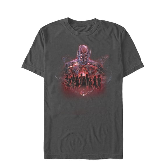 Men's Marvel Eternals Kro Group Graphic Tee Charcoal Large
