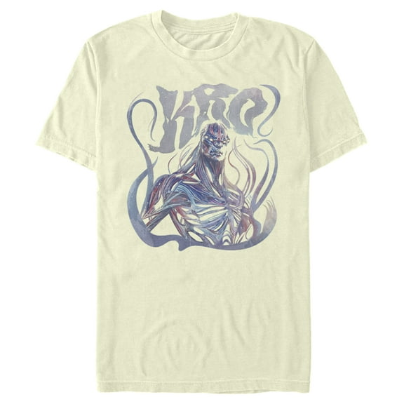 Men's Marvel Eternals Kro Pastel Graphic Tee Beige 2X Large