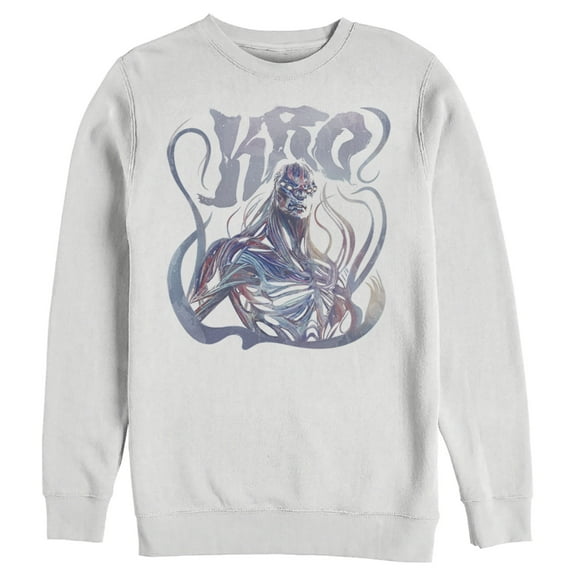 Men's Marvel Eternals Kro Pastel  Sweatshirt White Medium