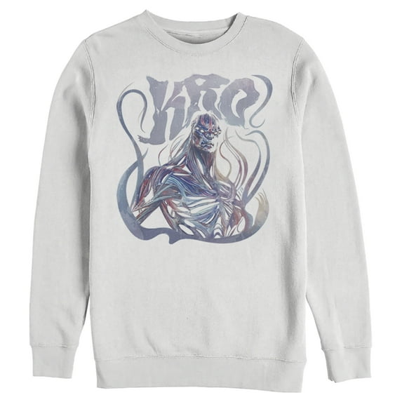 Men's Marvel Eternals Kro Pastel Sweatshirt White Small