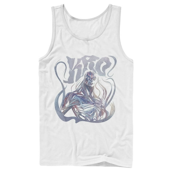 Men's Marvel Eternals Kro Pastel Tank Top White 2X Large