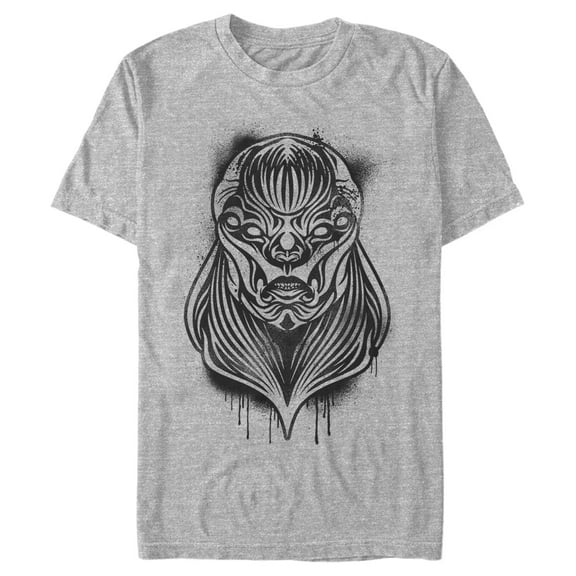 Men's Marvel Eternals Kro Spray Paint  Graphic Tee Athletic Heather Medium