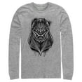 thumbnail image 1 of Men's Marvel Eternals Kro Spray Paint  Long Sleeve Shirt Athletic Heather Small, 1 of 4