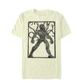 thumbnail image 1 of Men's Marvel Eternals Kro Woodcut  Graphic Tee Beige 2X Large, 1 of 4