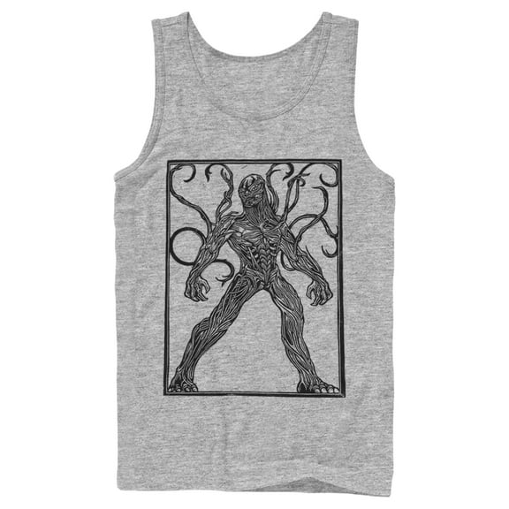 Men's Marvel Eternals Kro Woodcut  Tank Top Athletic Heather Medium