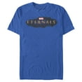 thumbnail image 1 of Men's Marvel Eternals Movie Logo  Graphic Tee Royal Blue 3X Large, 1 of 4
