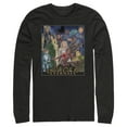 thumbnail image 1 of Men's Marvel Eternals Watercolor Poster  Long Sleeve Shirt Black 2X Large, 1 of 4
