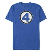 Mens Marvel Fantastic Four Classic Logo Graphic T-Shirt