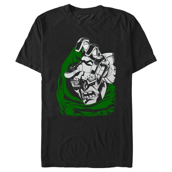 Men's Marvel: Fantastic Four Doctor Doom Sketch  Graphic T-Shirt