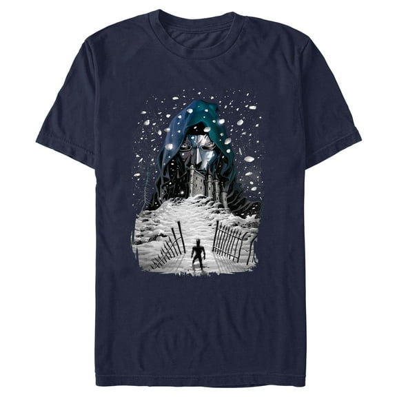 Men's Marvel: Fantastic Four Robbie Baldwin Castle Doom  Graphic T-Shirt