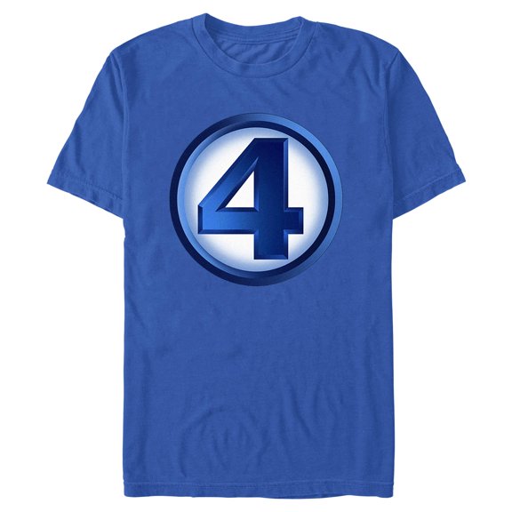 Men's Marvel: Fantastic Four Team Logo  Graphic T-Shirt