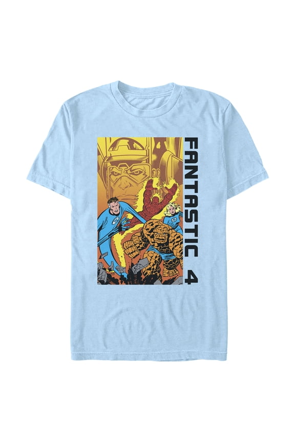 Men's Marvel: Fantastic Four Team Poster Graphic T-Shirt