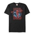 thumbnail image 1 of Men's Marvel Father's Day Spider-Man Amazing Dad Graphic Tee Black 5X Large, 1 of 9